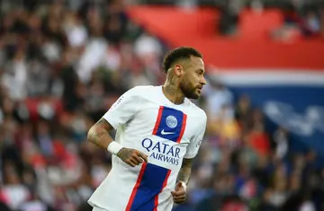 Neymar scored the only goal in Paris Saint-Germain's win over Brest
