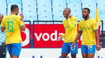 mamelodi sundowns, richards bay fc, south africa, dstv premiership, south africa, rulani mokwena