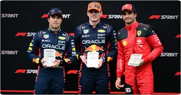Formula 1, F1, Max Verstappen, Carlos Sainz, Sergio Perez, Austrian GP, Sprint.