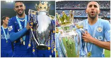 Riyad Mahrez, Manchester City, Leicester City, England