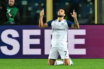 Felipe Anderson's goal at Atalanta was his third in all competitions this season