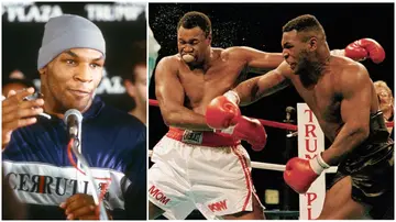 Mike Tyson, Larry Holmes