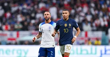 World Cup 2022, Kylian Mbappe, Embarrassed, Kyle Walker, Ignores, Handshake, Sport, World, Soccer, FIFA, Qatar