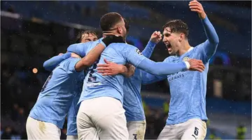 Etihad Stadium Erupts in Wild Jubilations As Manchester City Stars Celebrate Reaching Champions League Final