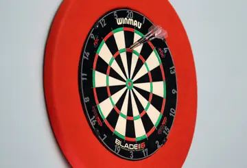 What are dart boards made of?