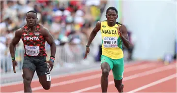 Ferdinand Omanyala, Oblique Seville, World Athletics Championships, Oregon 22, 100 metres