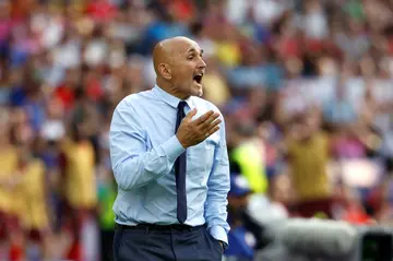Italy coach Luciano Spalletti said his team lacked the intensity to play against Switzerland