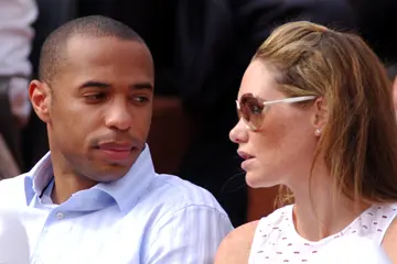 Thierry Henry and Nicole Merry 