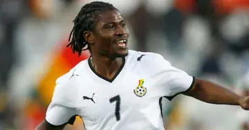 Laryea Kingston playing for Ghana. SOURCE: Twitter/ @ghanafaofficial