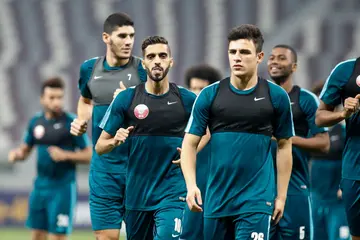 Qatar's national football team players