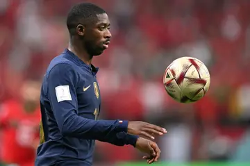 France forward Ousmane Dembele was a teammate of Lionel Messi at Barcelona