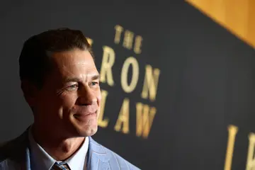 John Cena attends the Los Angeles Premiere Of A24's "The Iron Claw"