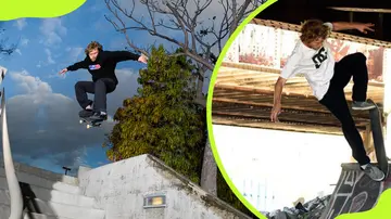Wes Kremer skateboarding