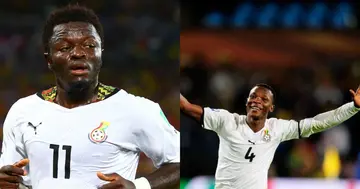 Former Ghana International John Paintsil has backed the calls for the inclusion of Sulley Muntari to the Black Stars. Photo credit: @_owurakuampofo @FootyGhana