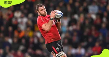 Duane Vermeulen of Ulster Rugby in action.