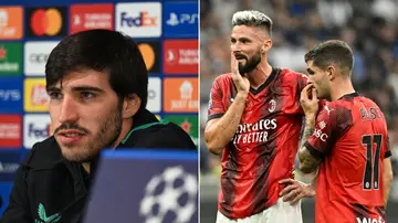 AC Milan, Newcastle, Newcastle United, Sandro Tonali, Olivier Giroud, Christian Pulisic, Rafael Leao