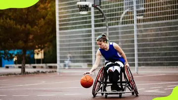 Basketball wheelchair