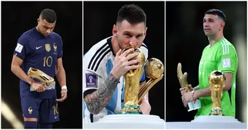 Lionel Messi, Mbappe, Emi Martinez, World Cup