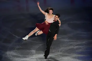 Are the Italian ice dancers a couple?