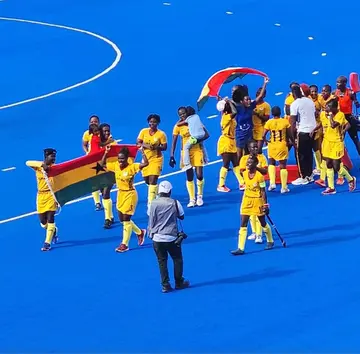 Ghana has won Gold in women's hockey at the African Games