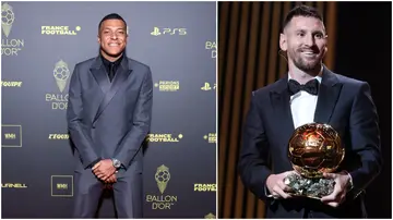 Kylian Mbappe, Lionel Messi, Erling Haaland, Ballon d'Or, Jude Bellingham, Harry Kane