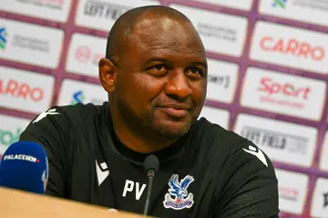 Crystal Palace FC manager Patrick Vieira said he hoped the experience would help develop the young players in his squad