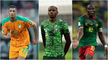 Sebastien Haller, Victor Osimhen, Vincent Aboubakar, Cameroon, Nigeria, Cote d'Ivoire, AFCON 2023