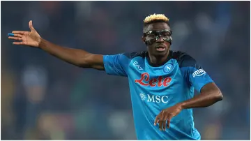 Victor Osimhen, Napoli, Udinese, Udine, Serie A.