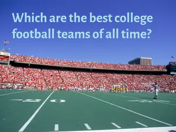 Best college football teams of all time by winning percentage
