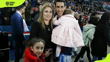 Di Maria with his family