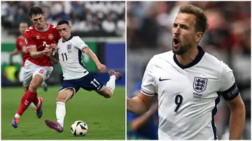 Phil Foden, Euro 2024, Harry Kane, England, Denmark, Goal