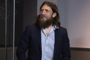 WWE Superstar Daniel Bryan Celebrate Wrestlemania 35 at The Empire State Building on April 05, 2019, in New York City