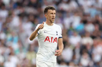 Ivan Perisic of Spurs during the Premier League match against Manchester United