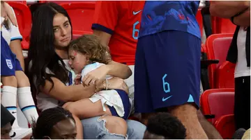 Harry Maguire and his wife