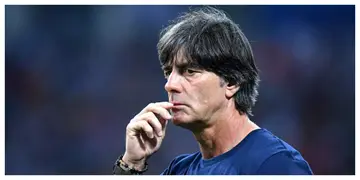 Germany Boss Joachim Low Caught On Camera Again Doing Unhygienic Habits During England loss