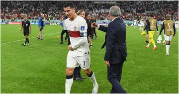 Fernando Santos, Portugal, Cristiano Ronaldo, FIFA World Cup, Qatar 2022, Al Thumama Stadium.