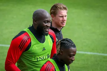 Romelu Lukaku (L) and Kevin De Bruyne are central to Belgium's hopes at Euro 2024