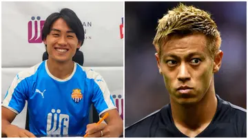 Nairobi City Stars' Yuto Kusaba has found inspiration in Japanese football legend, Keisuke Honda.