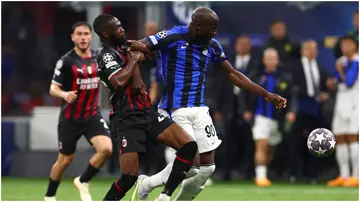 Fikayo Tomori, Romelu Lukaku, Inter Milan, AC Milan, San Siro, UEFA Champions League.