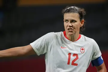 Canada forward Christine Sinclair is one of the biggest names in women's football