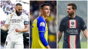 Lionel Messi, Cristiano Ronaldo, Karim Benzema, Saudi Pro League