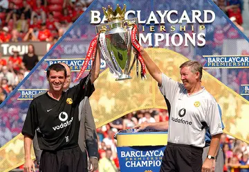 Roy Keane, Sir Alex Ferguson, Premier League, Manchester United, Champions League