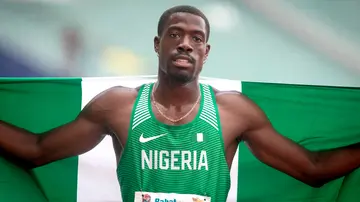 Chidi Anthony Okezie, Nigeria, 400-metre final, African Games.