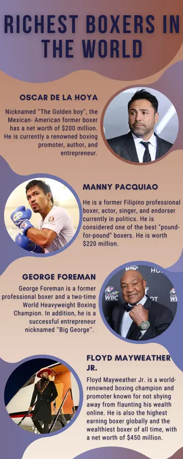 Richest boxers in the world