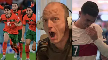 peter drury, cristiano ronaldo, portugal, morocco, 2022 fifa world cup