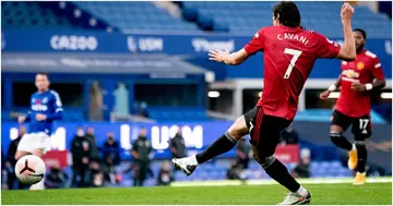 Man United striker Edinson Cavani. Photo: Getty Images.