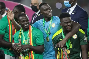 Sadio Mane, Edouard Mendy, Ismaila Sarr, 2021 Africa Cup of Nations