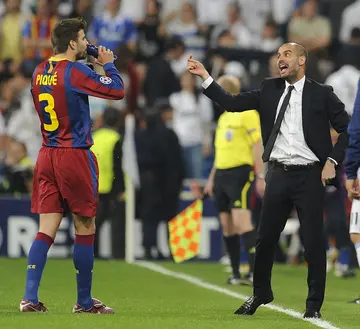 Pep Guardiola, Gerard Pique, Barcelona, Manchester City, La Liga, Manchester United, Premier League, Champions League