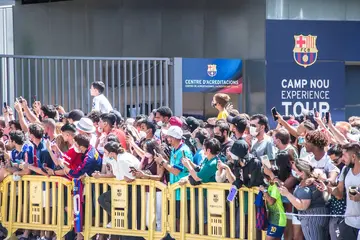 Barcelona fans