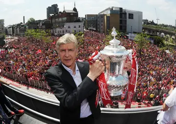 Arsene Wenger won the FA Cup seven times with Arsenal.